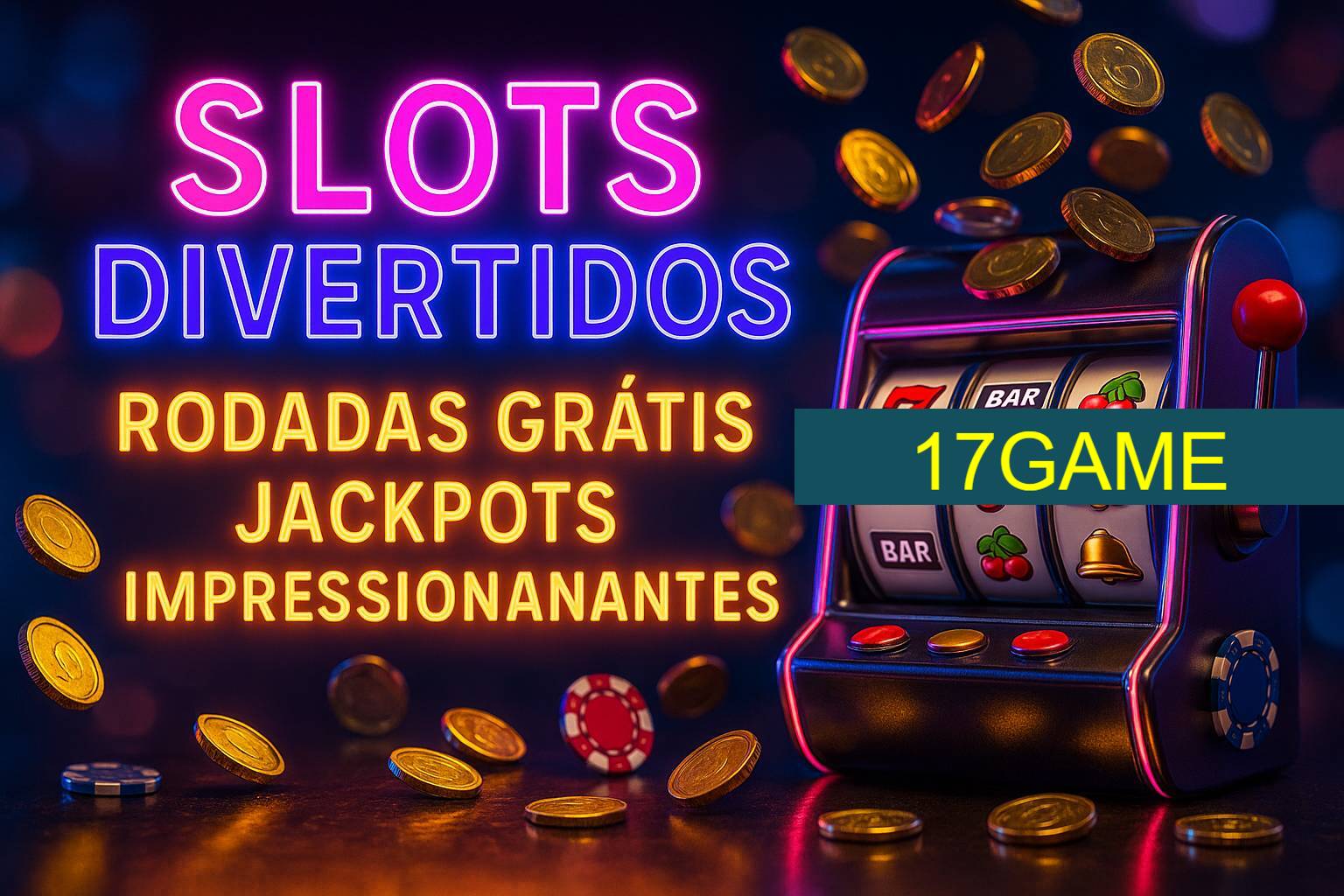 Diversos jogos de caça-níqueis
